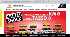 Desktop Screenshot of barbusciaauto.it